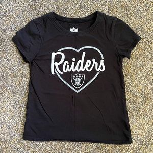 Little Girls Raiders Tee